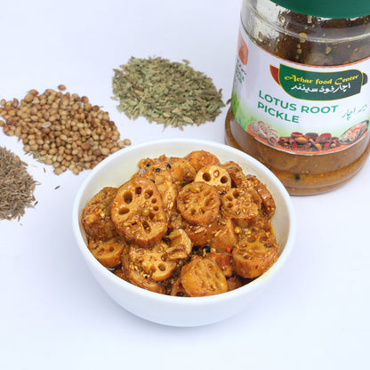 Lotus Root Pickle ( Beeh Achar)