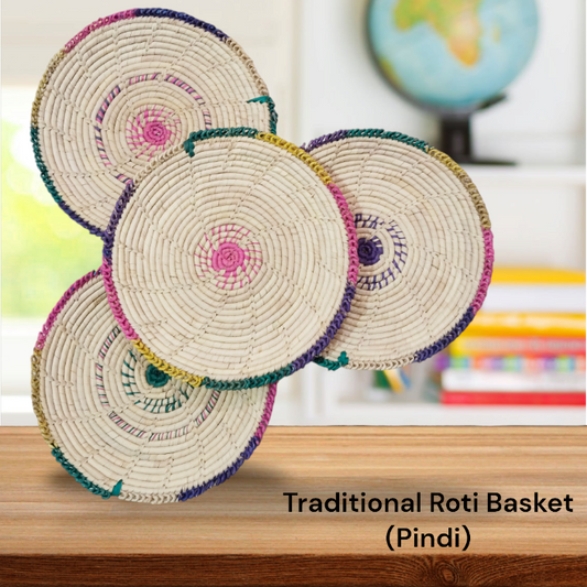 Handmade Traditional Roti Basket (Pindi) Roti Basket In Simple Design