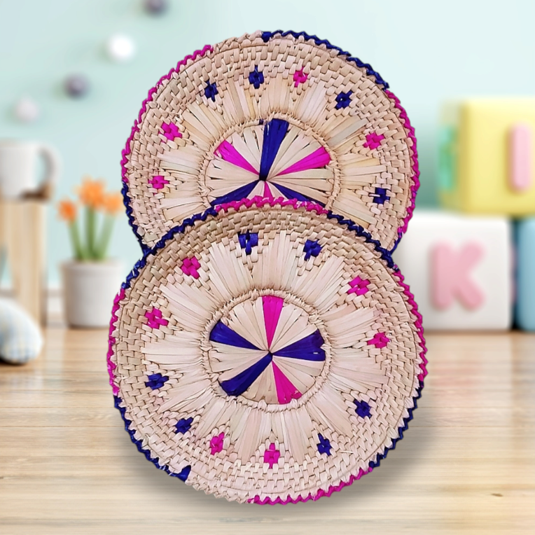 Vibrant Design Handicrafted Traditional Roti Basket (Pindi)